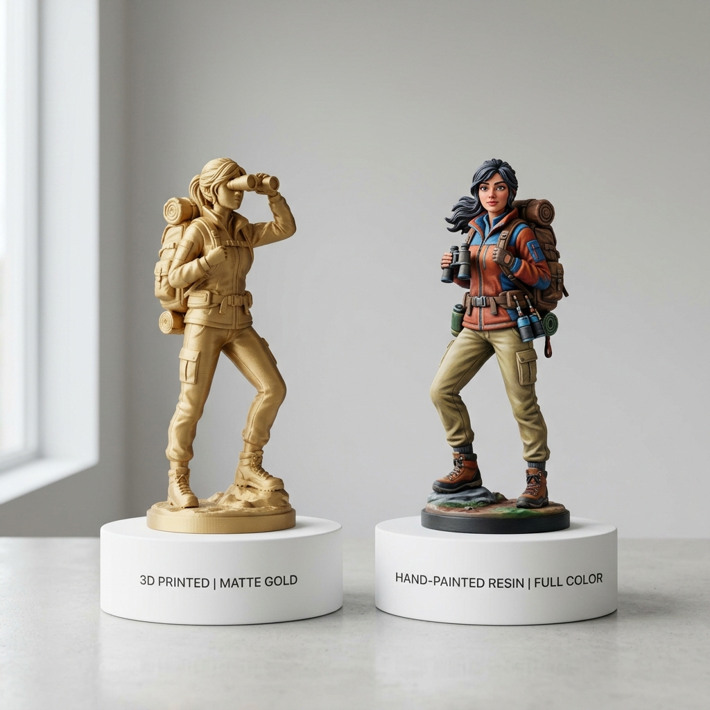 Single Color vs Full Color Comparison