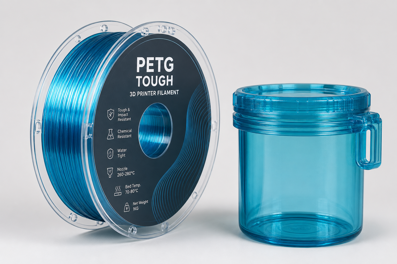 PETG Tough 3D Printing Filament