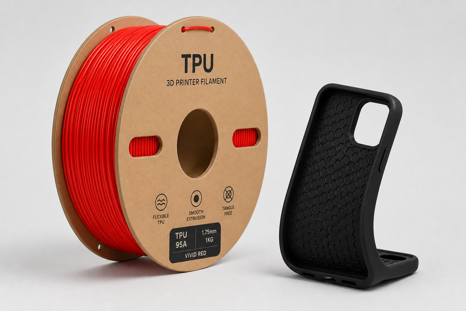 TPU Flexible 3D Printing Filament