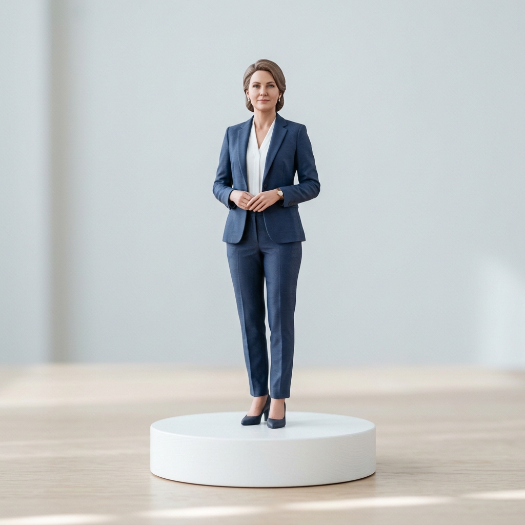 3D Statue Sample Preview